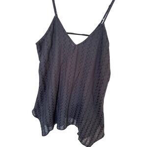 Ethos Paris Fashion Organic Black Nina Tank Top New With Tags‎ size XS